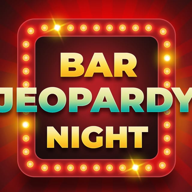Bar Jeopardy Nights